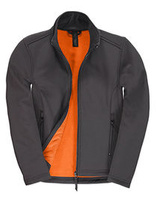 Dark Grey (Solid) Neon Orange