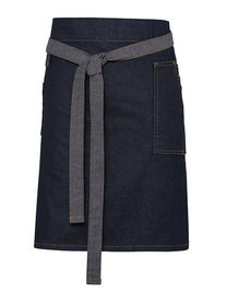 Division Waxed Look Denim Waist Apron - PW135 - Premier Workwear