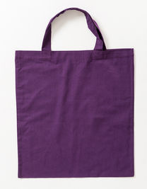 Cotton Bag Colored Short Handles - XT002 - Printwear