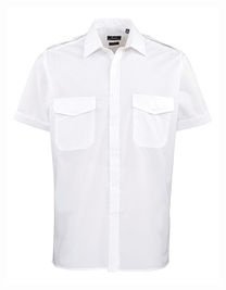 Pilot Shirt Short Sleeve - PW212 - Premier Workwear