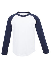 Kids´ Long Sleeved Baseball T - SM271 - SF Minni