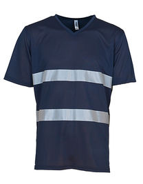 Hi-Vis Top Cool Super Light V-Neck T-Shirt - YK910 - YOKO