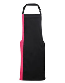 Colours Collection Contrast Bib Apron - PW162 - Premier Workwear
