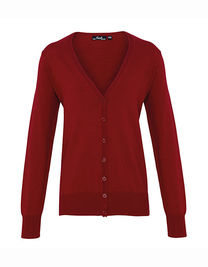 Women´s Button Through Knitted Cardigan - PW697 - Premier Workwear