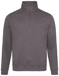 Sophomore 1/4 Zip Sweat - JH046 - Just Hoods