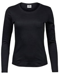 Women´s Long Sleeve Interlock Tee - TJ590 - Tee Jays
