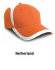Netherland Orange White