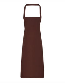 Organic Cotton Bib Apron (No Pocket) - PW102 - Premier Workwear