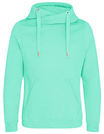 Cross Neck Hoodie - JH021 - Just Hoods
