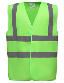 Hi-Vis 2 Bands & Braces Waistcoat - YK100 - YOKO